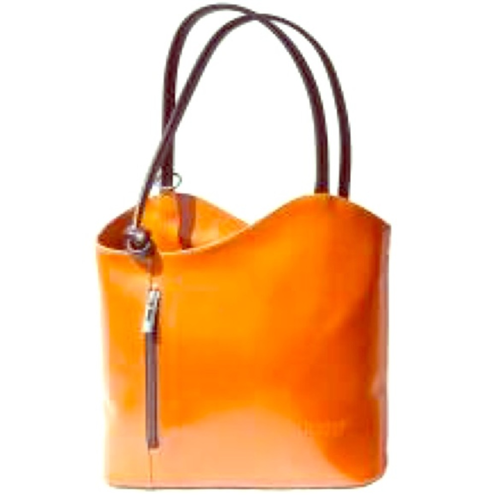 Florence Orange Purse Never Used